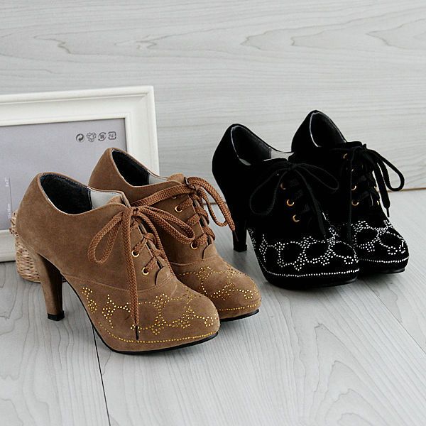 Ankle boots Rhinestone Vintage