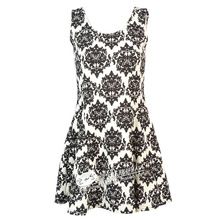 Vestido Flower Graphic Vintage