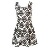 Vestido Flower Graphic Vintage